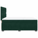 Pat box spring cu saltea, verde închis, 160x200 cm, catifea - WALTI WALTI