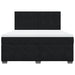 Pat box spring cu saltea, negru, 180x200 cm, catifea - WALTI WALTI