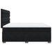 Pat box spring cu saltea, negru, 180x200 cm, catifea - WALTI WALTI