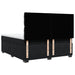 Pat box spring cu saltea, negru, 180x200 cm, catifea - WALTI WALTI