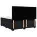 Pat box spring cu saltea, negru, 180x200 cm, catifea - WALTI WALTI