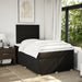 Pat box spring cu saltea, negru, 120x200 cm, textil - WALTI WALTI