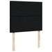 Pat box spring cu saltea, negru, 120x200 cm, textil - WALTI WALTI