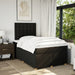 Pat box spring cu saltea, negru, 120x200 cm, textil - WALTI WALTI