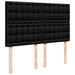 Pat box spring cu saltea, negru, 140x200 cm, textil - WALTI WALTI