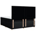 Pat box spring cu saltea, negru, 180x200 cm, catifea - WALTI WALTI