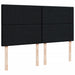 Pat box spring cu saltea, negru, 180x200 cm, catifea - WALTI WALTI