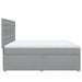 Pat continental, gri deschis, 180x200 cm, material textil - WALTI WALTI