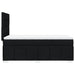 Pat box spring cu saltea, negru, 80x200 cm, textil - WALTI WALTI