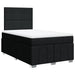 Pat box spring cu saltea, negru, 120x190 cm, catifea - WALTI WALTI