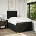 Pat box spring cu saltea, negru, 120x190 cm, catifea - WALTI WALTI