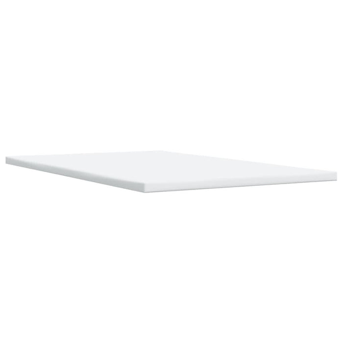 Pat continental cu saltea, crem, 120x190 cm, textil - WALTI WALTI