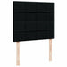 Pat box spring cu saltea, negru, 120x200 cm, textil - WALTI WALTI
