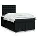 Pat box spring cu saltea, negru, 120x200 cm, textil - WALTI WALTI