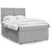 Pat continental, gri deschis, 140x200 cm, material textil - WALTI WALTI