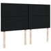 Pat box spring cu saltea, negru, 180x200 cm, catifea - WALTI WALTI