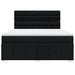 Pat box spring cu saltea, negru, 180x200 cm, catifea - WALTI WALTI