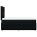 Pat box spring cu saltea, negru, 90x190 cm, textil - WALTI WALTI