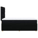 Pat box spring cu saltea, negru, 100x200 cm, textil - WALTI WALTI