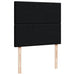 Pat box spring cu saltea, negru, 120x190 cm, catifea - WALTI WALTI