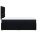 Pat box spring cu saltea, negru, 120x200 cm, textil - WALTI WALTI