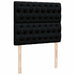 Pat box spring cu saltea, negru, 120x200 cm, textil - WALTI WALTI