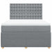 Pat continental, gri deschis, 140x200 cm, material textil - WALTI WALTI