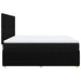 Pat box spring cu saltea, negru, 180x200 cm, catifea - WALTI WALTI