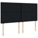 Pat box spring cu saltea, negru, 180x200 cm, catifea - WALTI WALTI