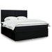 Pat box spring cu saltea, negru, 180x200 cm, catifea - WALTI WALTI