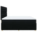 Pat box spring cu saltea, negru, 180x200 cm, catifea - WALTI WALTI