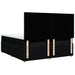 Pat box spring cu saltea, negru, 180x200 cm, catifea - WALTI WALTI