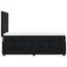 Pat box spring cu saltea, negru, 80x200 cm, catifea - WALTI WALTI