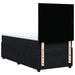 Pat box spring cu saltea, negru, 90x190 cm, catifea - WALTI WALTI