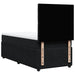 Pat box spring cu saltea, negru, 90x190 cm, catifea - WALTI WALTI