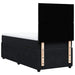Pat box spring cu saltea, negru, 90x200 cm, catifea - WALTI WALTI