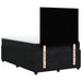 Pat box spring cu saltea, negru, 120x190 cm, catifea - WALTI WALTI