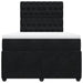 Pat box spring cu saltea, negru, 120x190 cm, catifea - WALTI WALTI