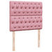 Pat box spring cu saltea, negru, 120x190 cm, catifea - WALTI WALTI