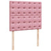 Pat box spring cu saltea, negru, 120x190 cm, catifea - WALTI WALTI