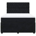 Pat box spring cu saltea, negru, 140x190 cm, catifea - WALTI WALTI