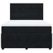 Pat box spring cu saltea, negru, 140x200 cm, catifea - WALTI WALTI