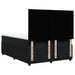 Pat box spring cu saltea, negru, 140x200 cm, catifea - WALTI WALTI