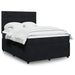 Pat box spring cu saltea, negru, 140x200 cm, catifea - WALTI WALTI