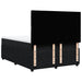 Pat box spring cu saltea, negru, 140x200 cm, catifea - WALTI WALTI