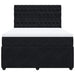 Pat box spring cu saltea, negru, 160x200 cm, catifea - WALTI WALTI