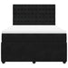 Pat box spring cu saltea, negru, 160x200 cm, catifea - WALTI WALTI
