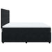 Pat box spring cu saltea, negru, 180x200 cm, catifea - WALTI WALTI