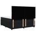 Pat box spring cu saltea, negru, 180x200 cm, catifea - WALTI WALTI