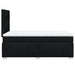 Pat box spring cu saltea, negru, 120x190 cm, catifea - WALTI WALTI
